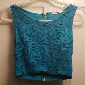 Lacy Crop Top